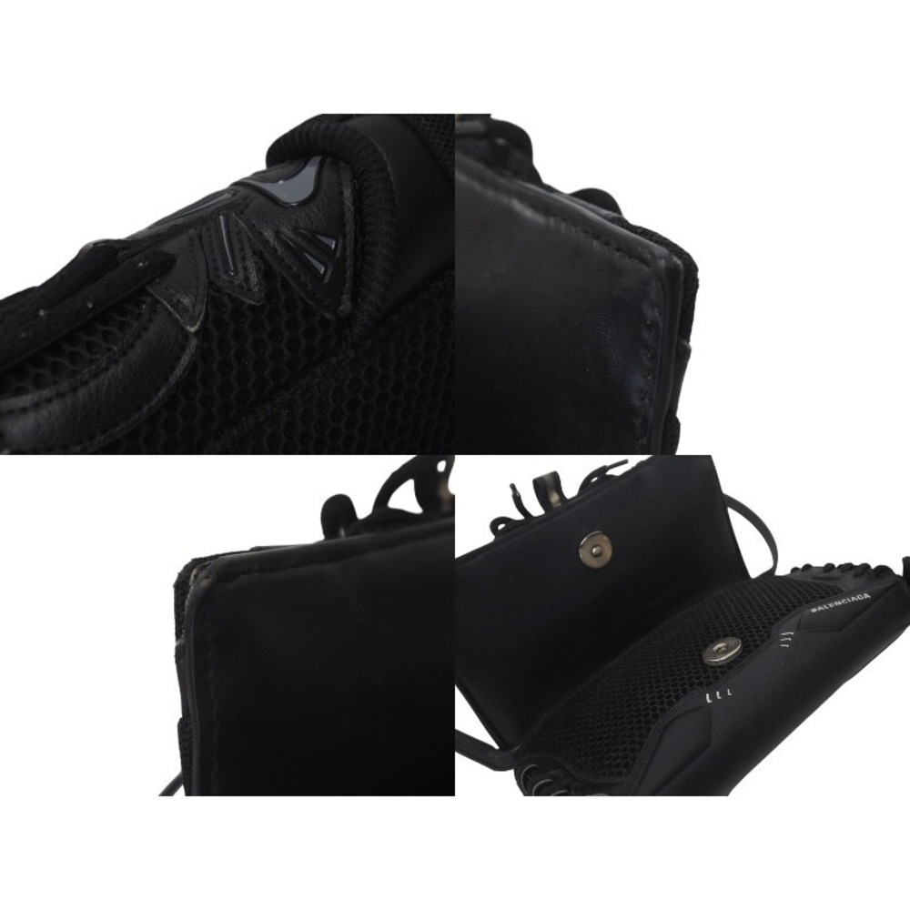 BALENCIAGA Sneaker Headphone Holder Shoulder Bag Black - Picture 5 of 7